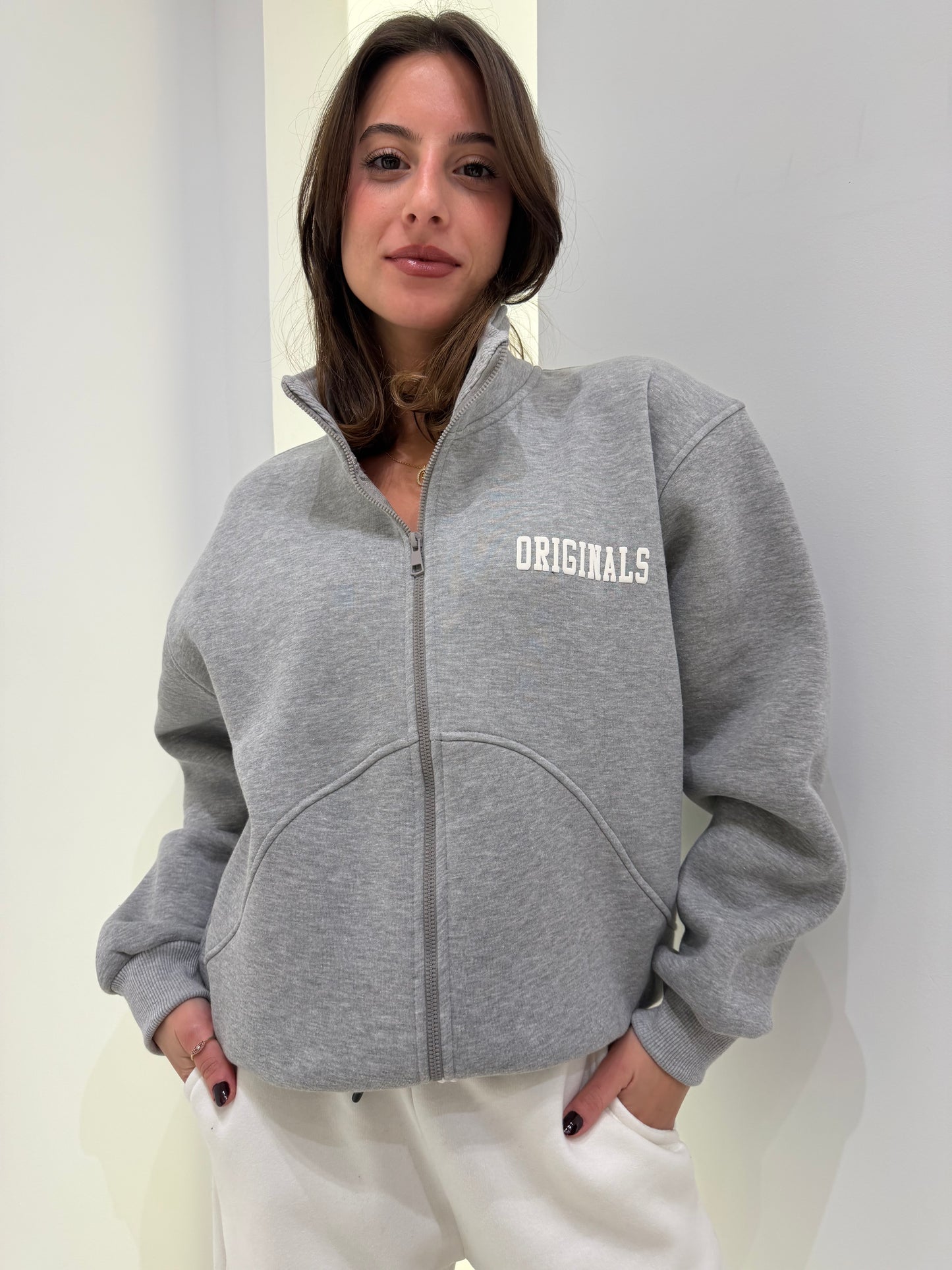 Origin Zip-Up Sweatshirt