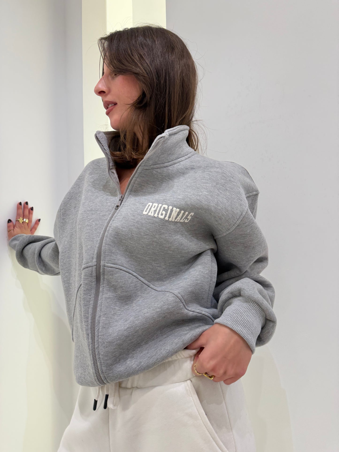 Origin Zip-Up Sweatshirt