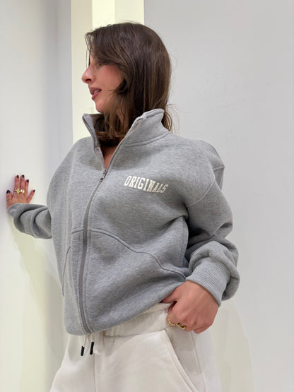 Origin Zip-Up Sweatshirt