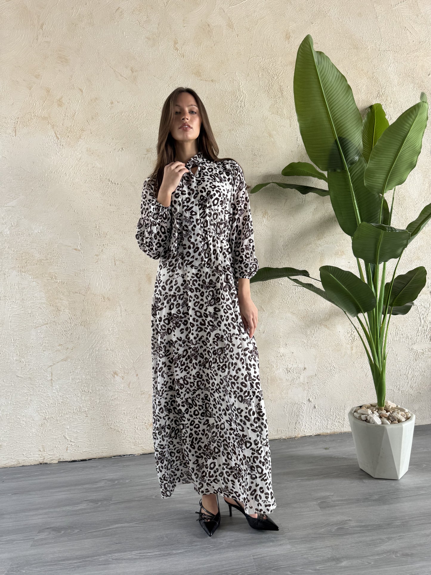 Printed Maxi Dress