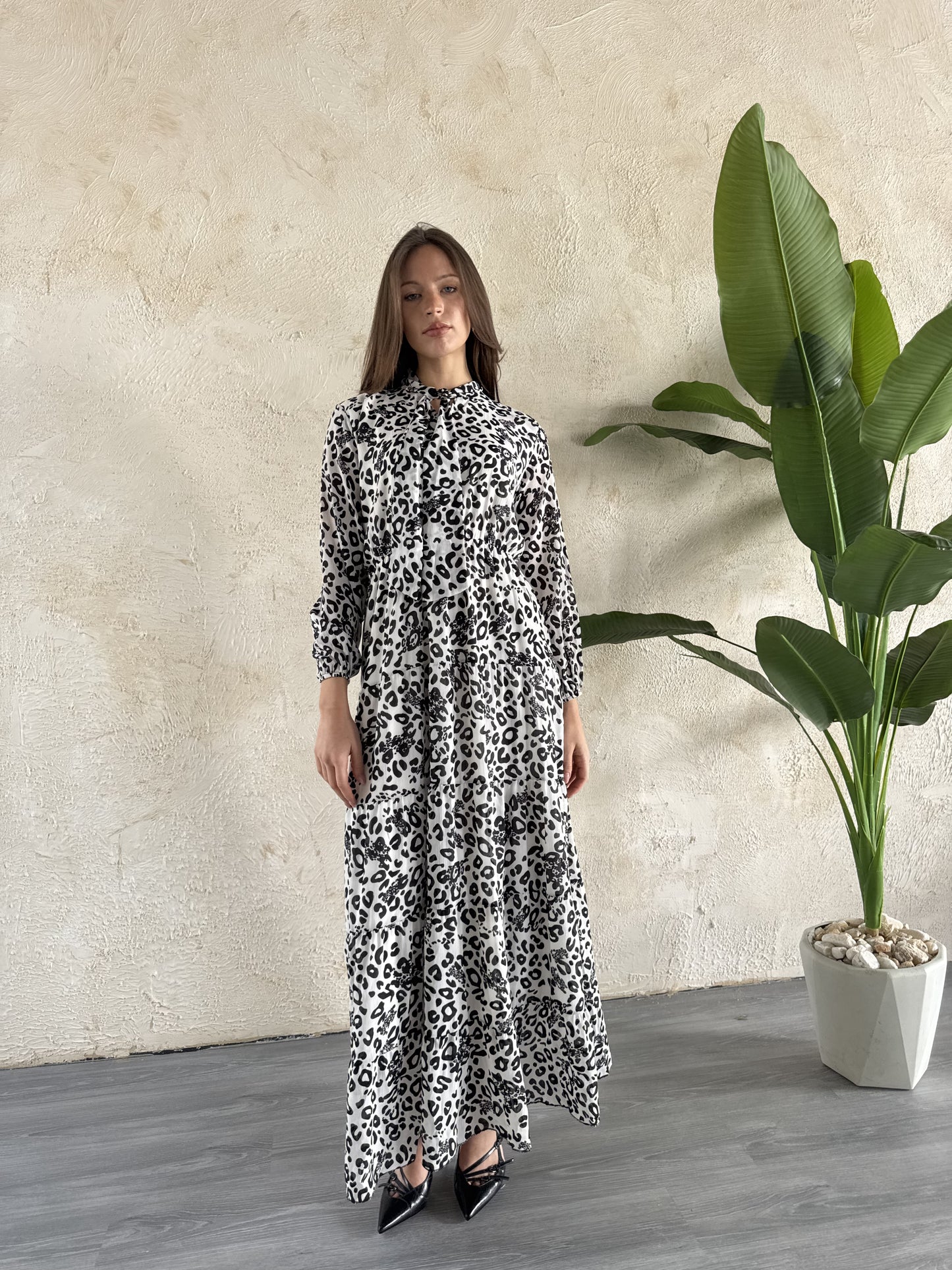 Printed Maxi Dress