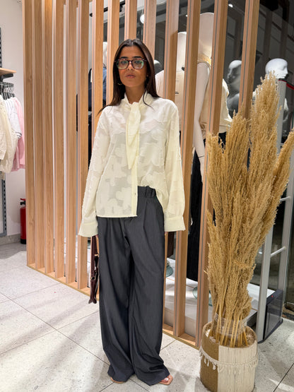 Textured Oversized Shirt