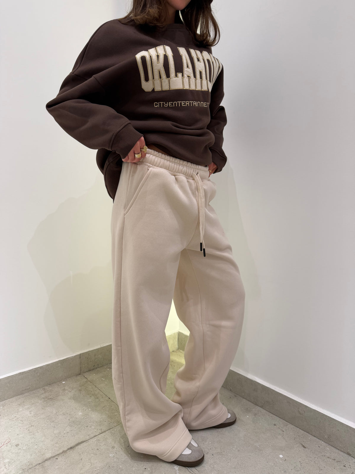 CozyCore Wide-Leg Sweatpants