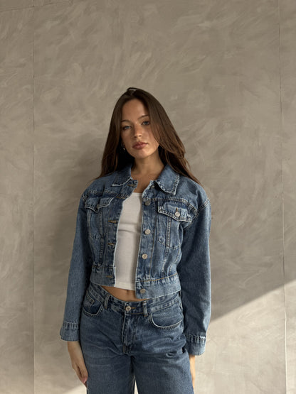 Fitted Denim Jacket