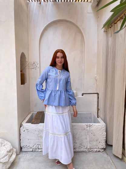 White Haven Maxi Skirt