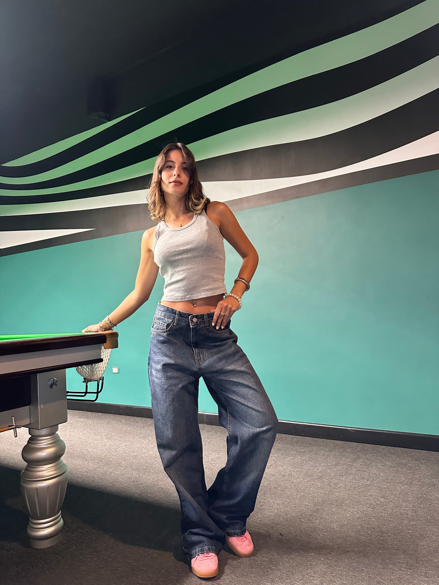 Classic Wide-Leg Denim