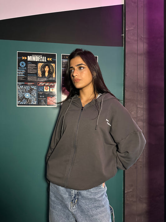 Girl Math Zip-Up Hoodie