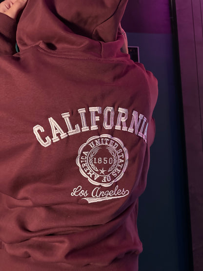 Zip-Up Varsity Hoodie