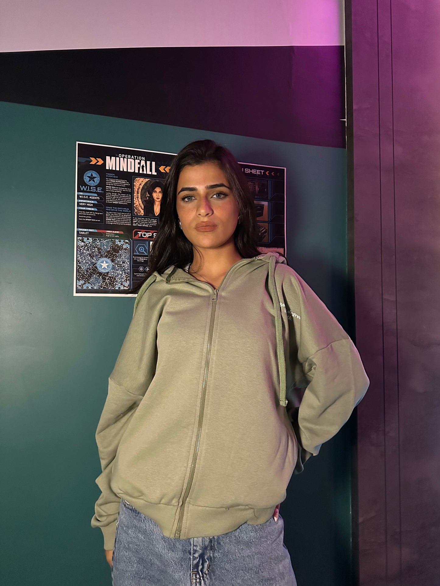 Girl Math Zip-Up Hoodie