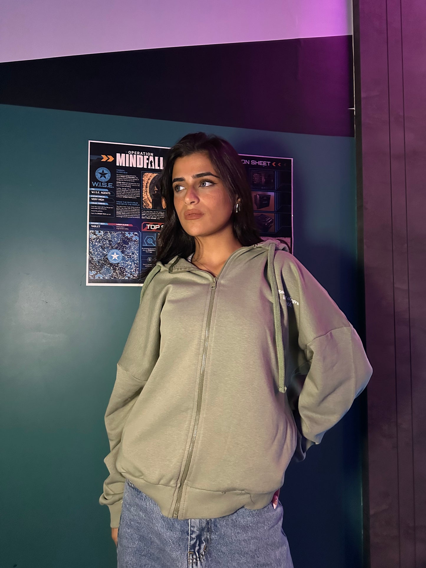 Girl Math Zip-Up Hoodie