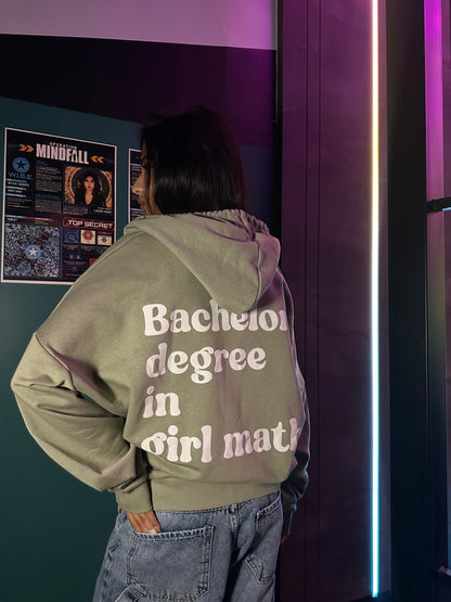 Girl Math Zip-Up Hoodie