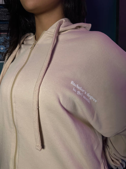 Girl Math Zip-Up Hoodie