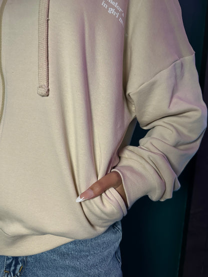 Girl Math Zip-Up Hoodie