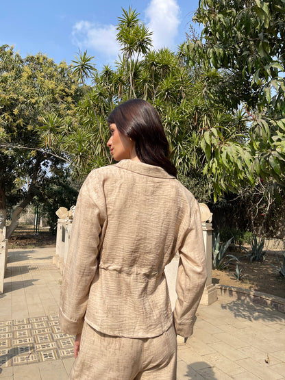 Tie-Front Printed Set