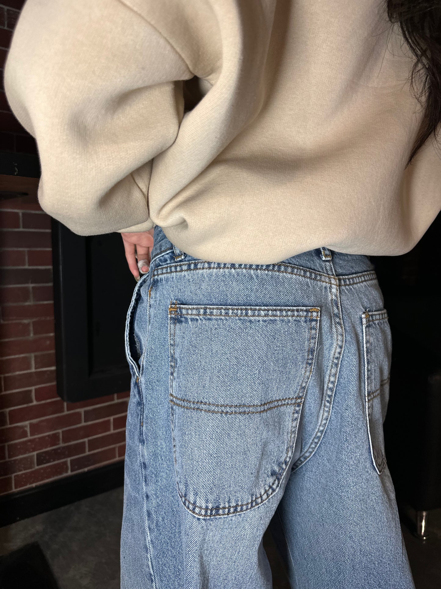 Classic Straight-Leg Denim