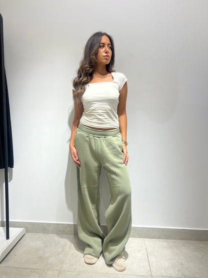 Essential Wide-Leg Lounge Pants