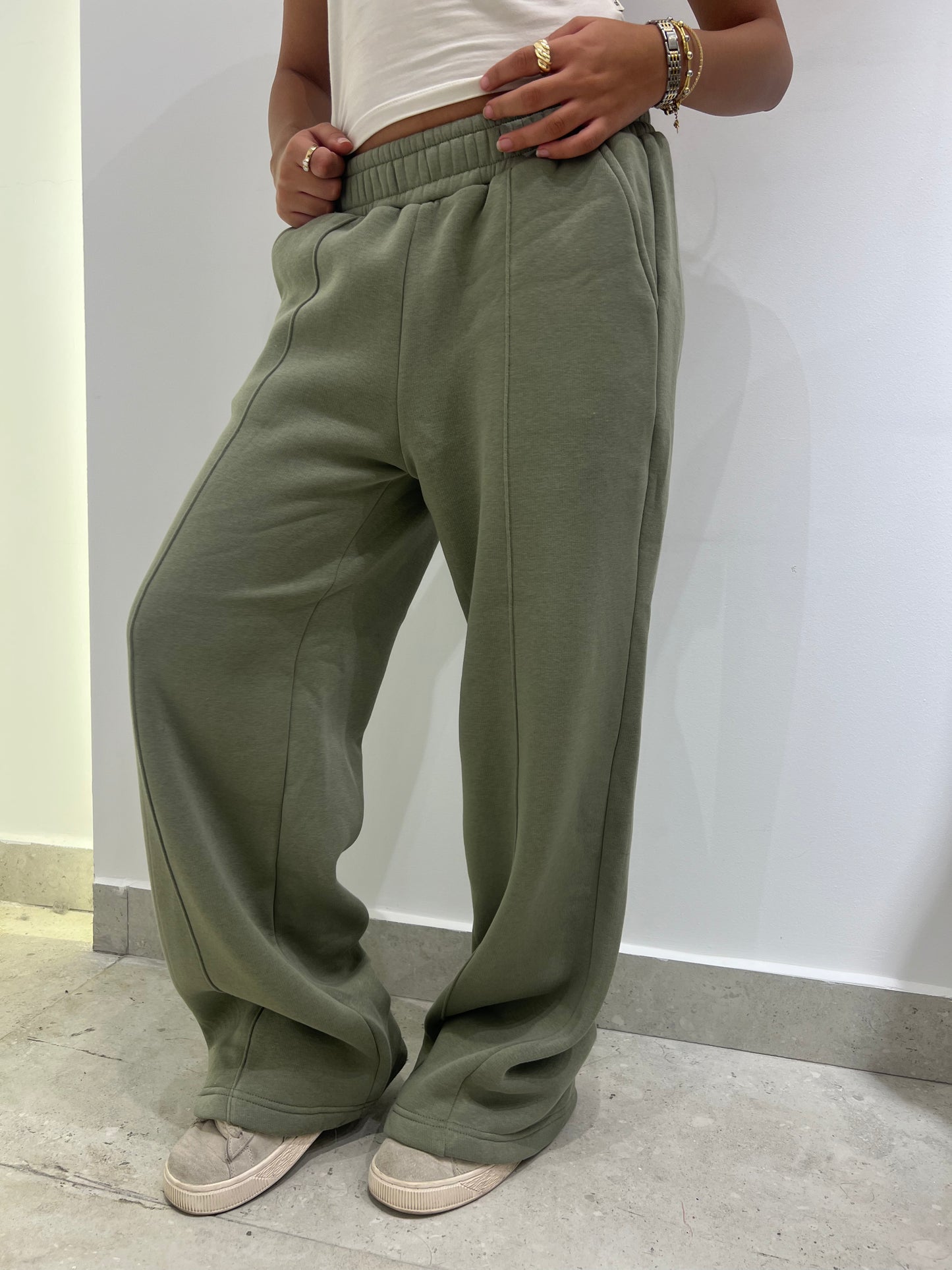 Essential Wide-Leg Lounge Pants