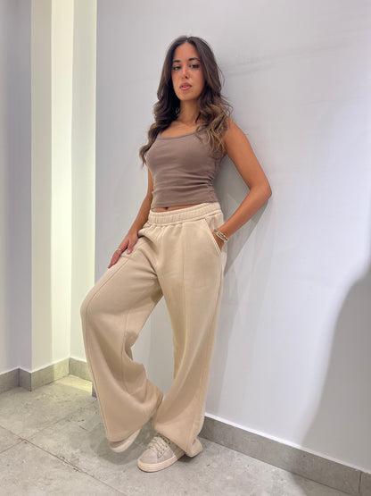 Essential Wide-Leg Lounge Pants