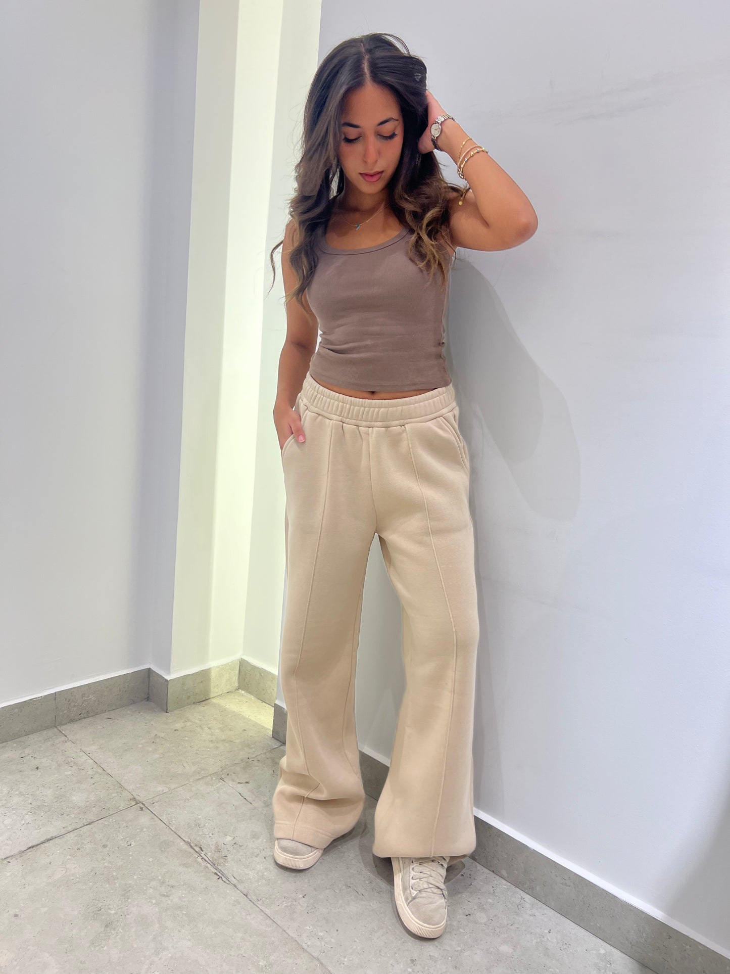 Essential Wide-Leg Lounge Pants