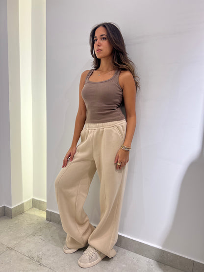 Essential Wide-Leg Lounge Pants