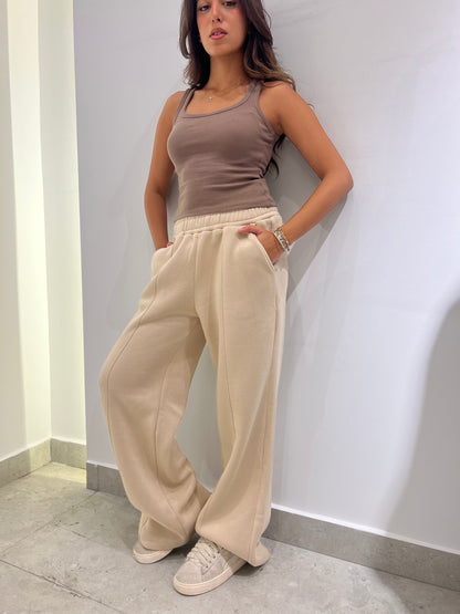 Essential Wide-Leg Lounge Pants
