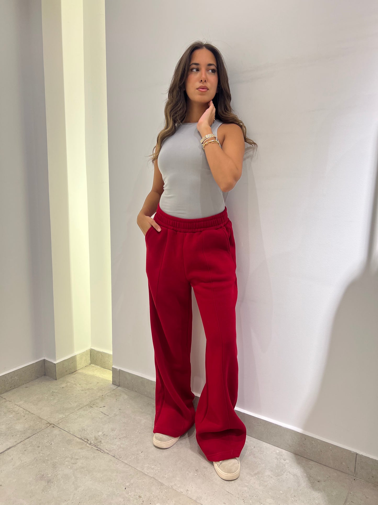 Essential Wide-Leg Lounge Pants