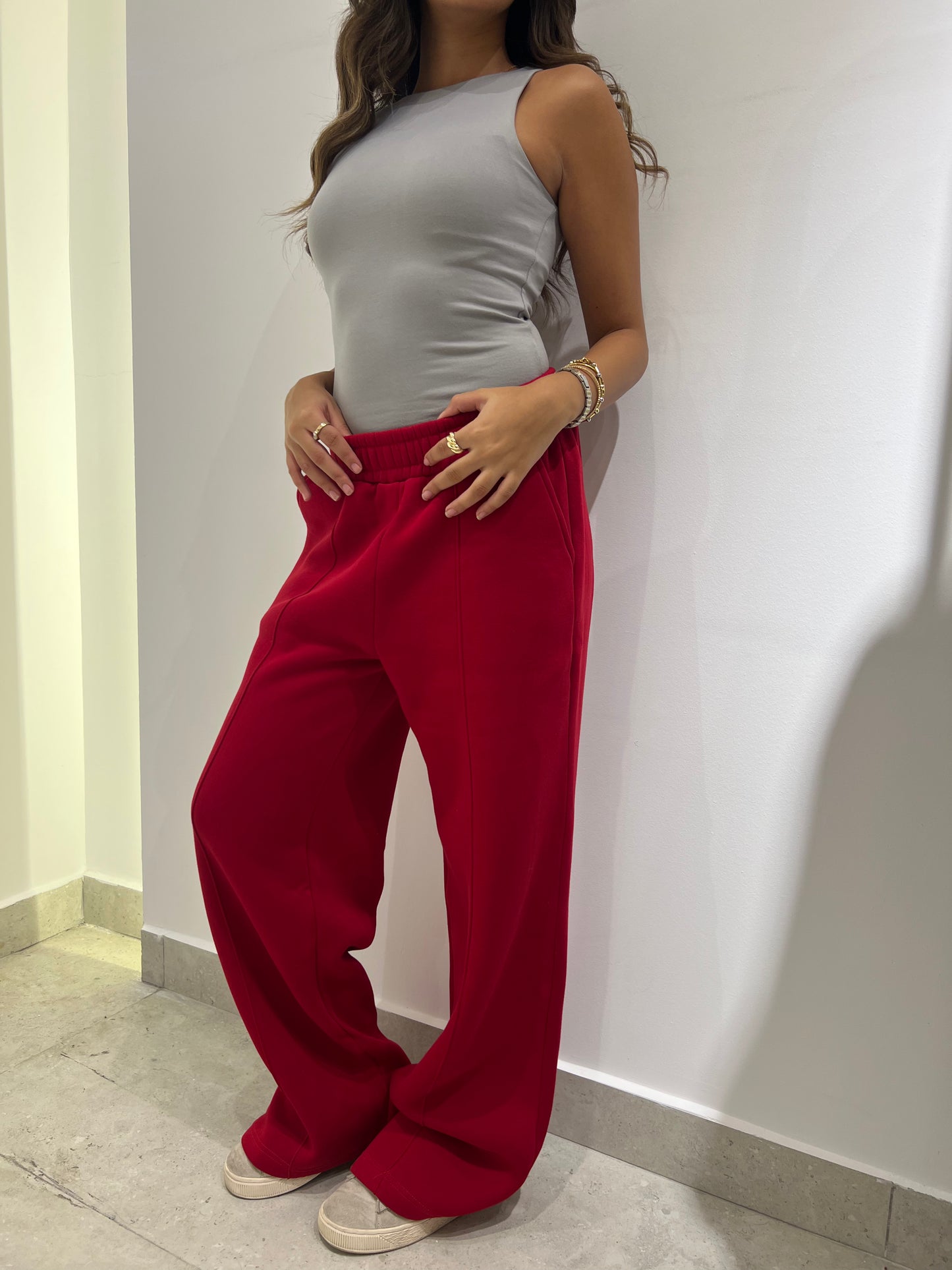 Essential Wide-Leg Lounge Pants