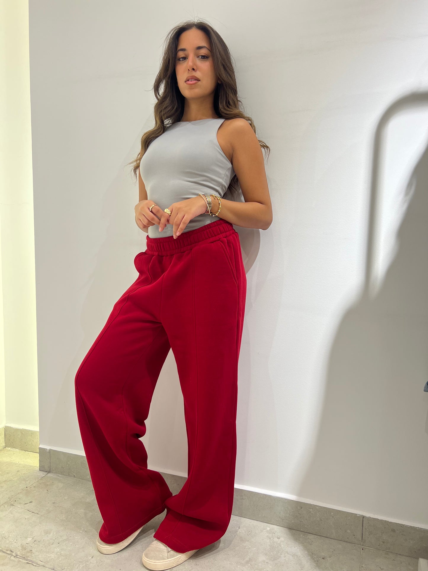 Essential Wide-Leg Lounge Pants