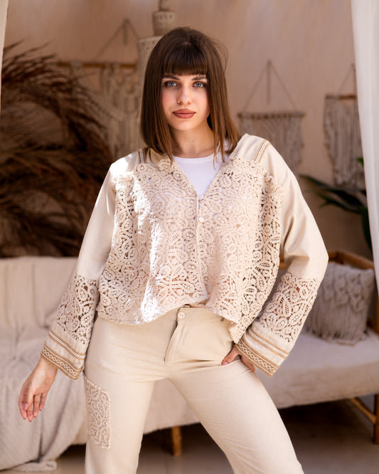 Sahara Lace Top
