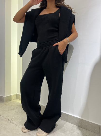 Essential Wide-Leg Lounge Pants