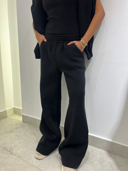 Essential Wide-Leg Lounge Pants