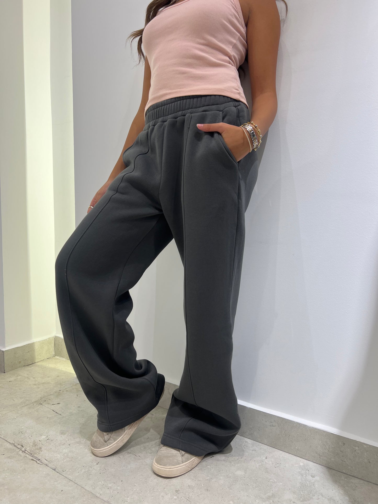 Essential Wide-Leg Lounge Pants
