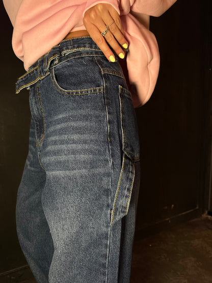 Relaxed Wide-Leg Denim