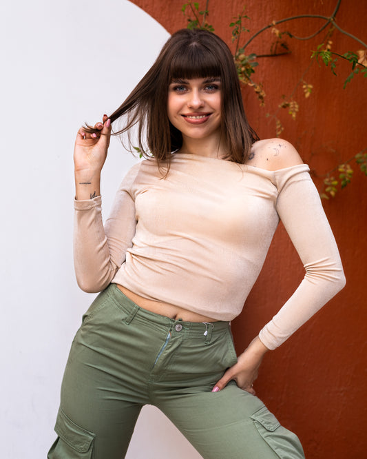 Glow Off-Shoulder Top