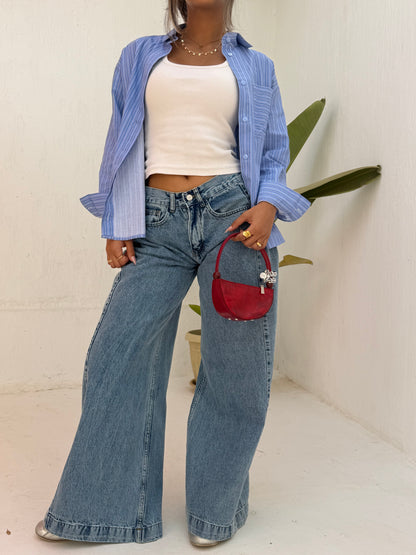 Essential Wide-Leg Jeans