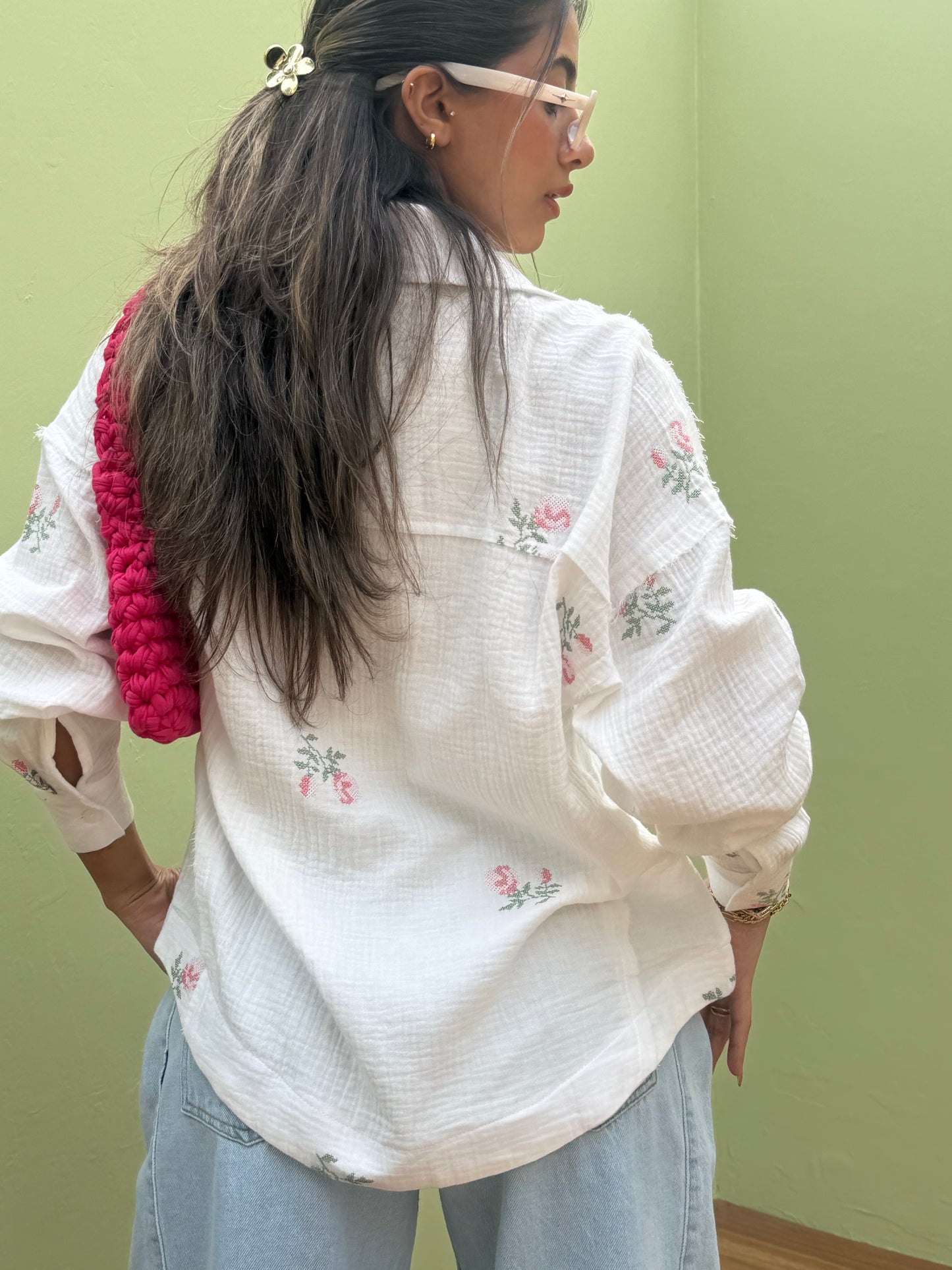 Bloom Embroidered Shirt