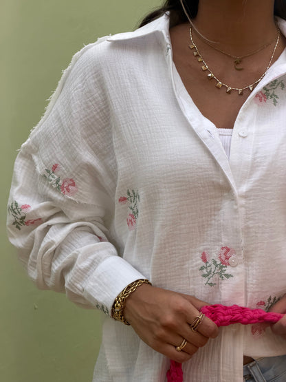 Bloom Embroidered Shirt