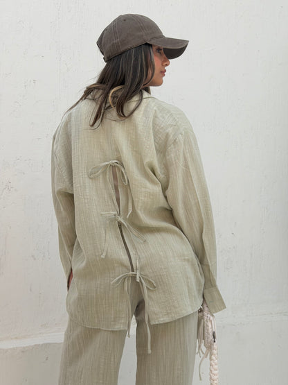 Sage Breeze Linen Co-Ord Set