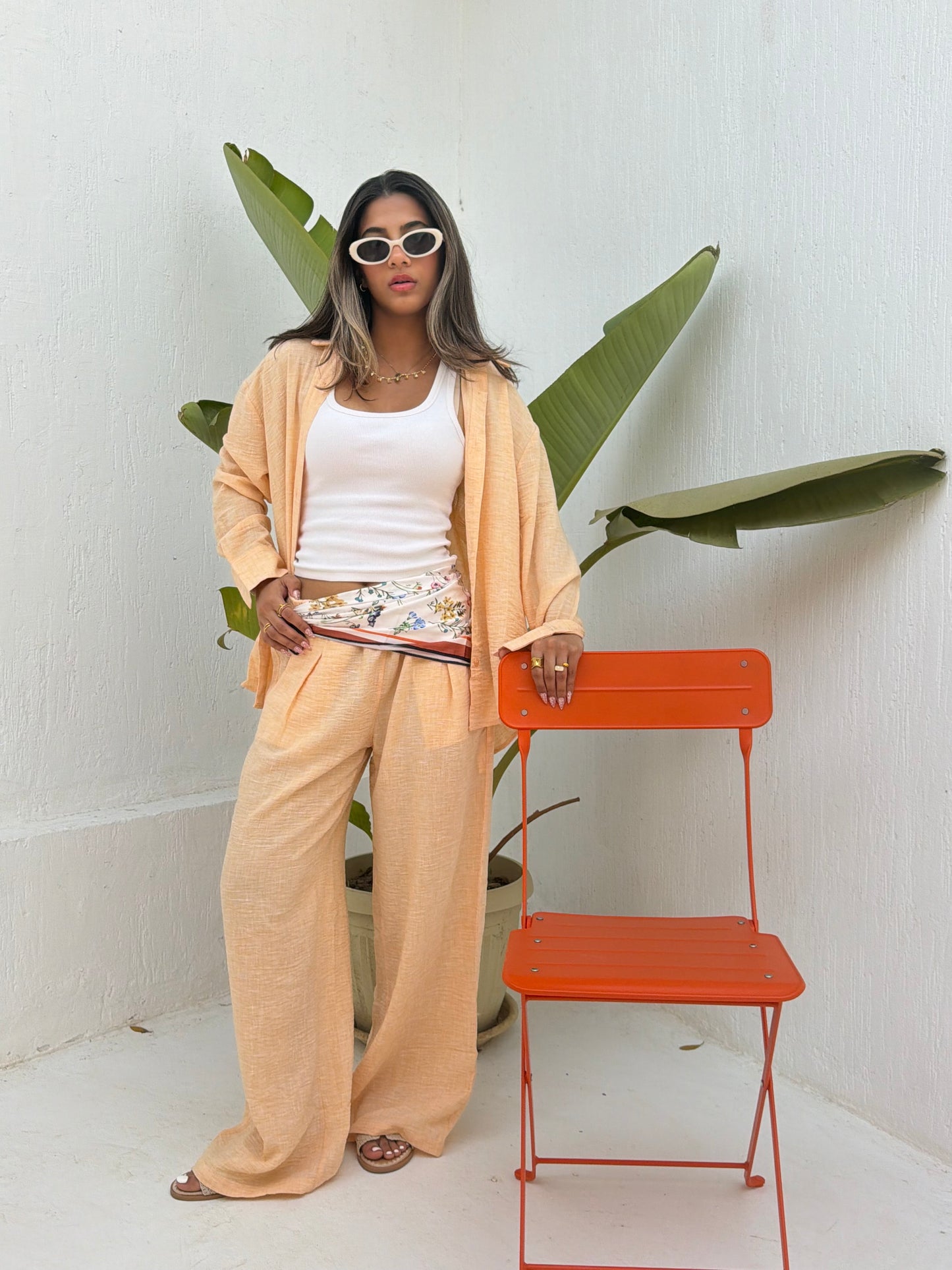 Sage Breeze Linen Co-Ord Set