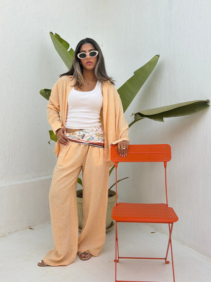 Sage Breeze Linen Co-Ord Set