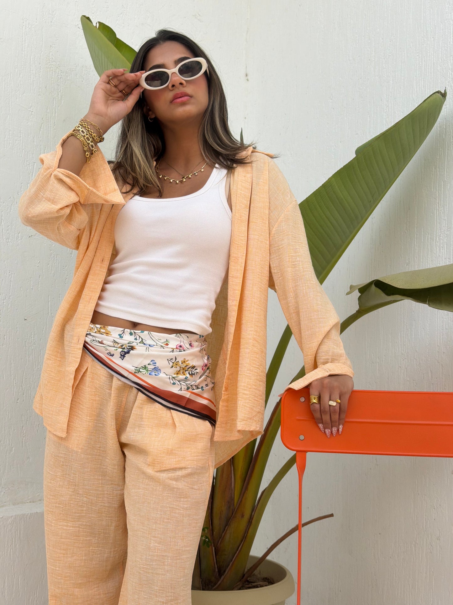 Sage Breeze Linen Co-Ord Set