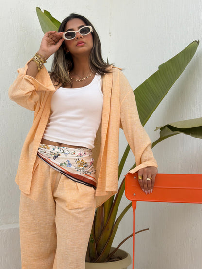 Sage Breeze Linen Co-Ord Set