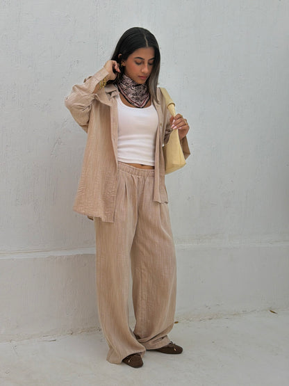 Sage Breeze Linen Co-Ord Set