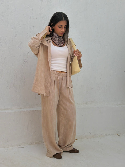 Sage Breeze Linen Co-Ord Set