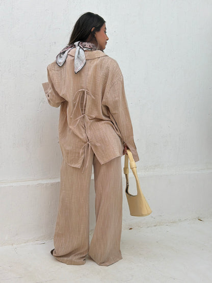 Sage Breeze Linen Co-Ord Set