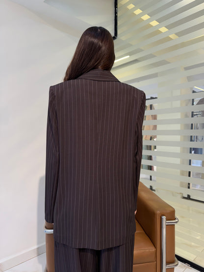 Classic Pinstripe Blazer