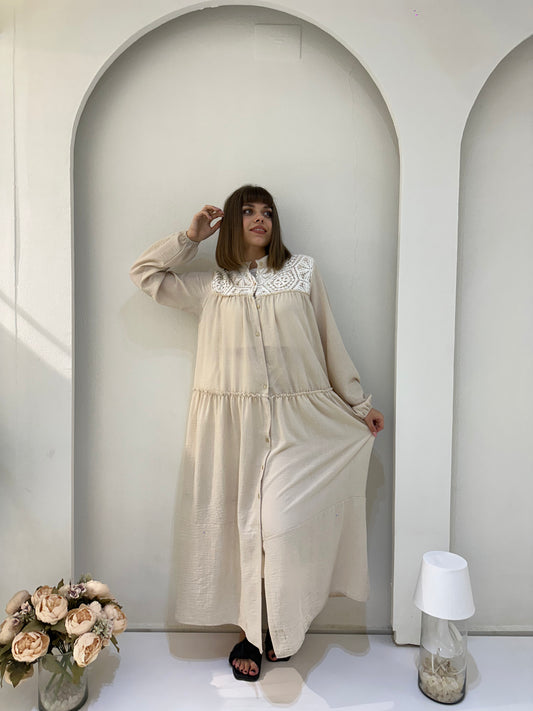 Lunaria Embroidered Dress