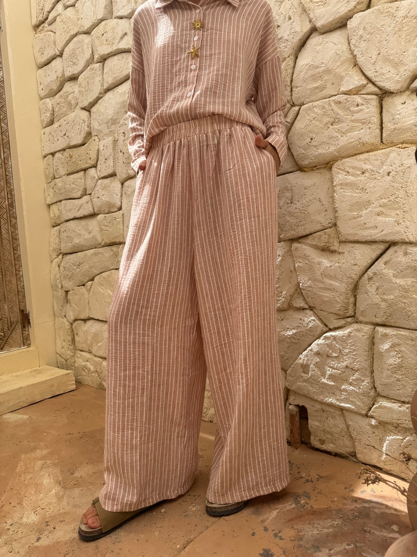 Coastal Stripe Co-Ord Set