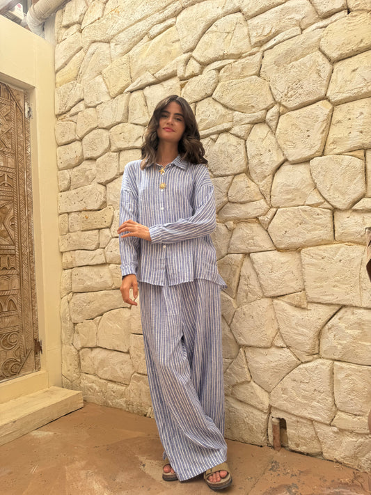 Coastal Stripe Co-Ord Set
