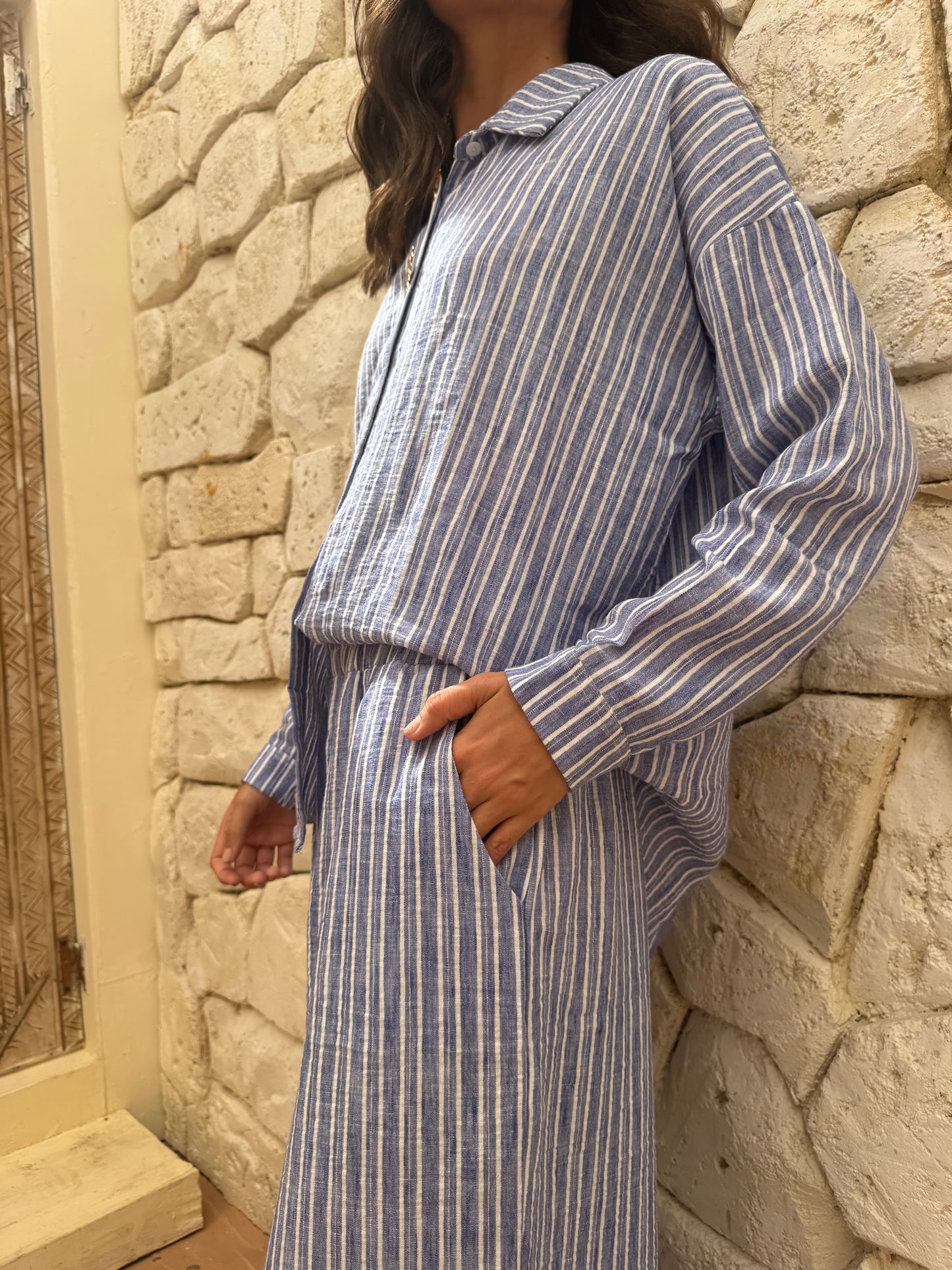 Coastal Stripe Co-Ord Set